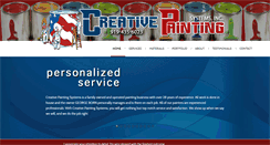 Desktop Screenshot of creativepaintingsystems.com